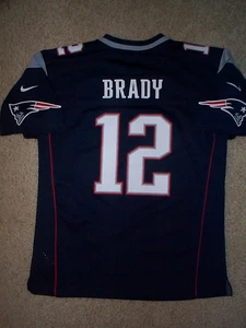 Camiseta Nike New England Patriots Tom Brady NFL Jóvenes Niños Niños (L-Grande 14-16) - Imagen 1 de 2