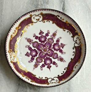 Kleine Arta Austria emaillierte Schmuckschale - 3 1/8" Goldrand signiert - Bild 1 von 8