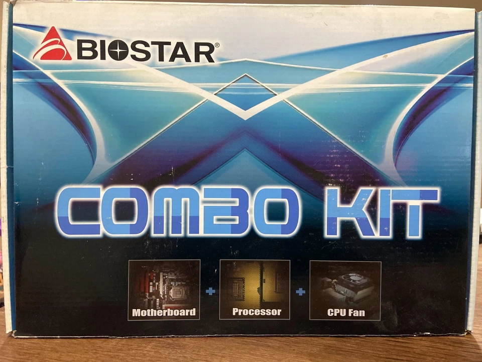 Biostar COMBO KIT A780L3B Motherboard W/ AMD Sempron 2009 NEW IN BOX - Image 1 of 4