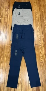 NEW Lot Of 5 True Classic Mens Stretch Slim Comfort Chino Pants Size 36 X 30 - Picture 1 of 4