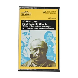Seraphim Yellow Cassette Jose Iturbi 4XG-60186 Plays Favorite Chopin - Foto 1 di 3