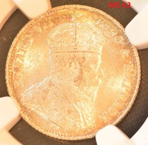 1904 CINA HONG KONG 10C moneta d'argento NGC MS 63 - Foto 1 di 4