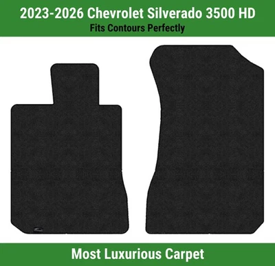 Alfombrillas de primera fila Lloyd Luxe para Chevrolet Silverado 3500 HD 2023-2026  Foto 1 de 4