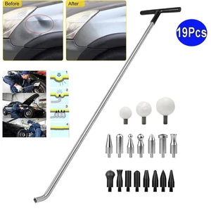 Kit de herramientas de eliminación de abolladuras de 19 piezas extractor deslizante carrocería automática reparación de abolladuras camión automático - Imagen 1 de 16