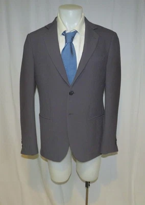 Giorgio Armani Black Label George Solid Gray Current Two Button Sport Coat 42R - Image 1 of 4