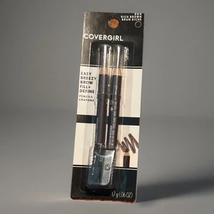 Relleno de cejas CoverGirl Easy Breezy + definir lápices con sacapuntas 505 MARRÓN RICO - Imagen 1 de 1