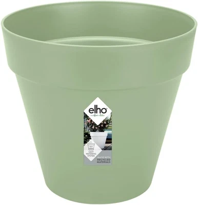 Loft Urban round 20 - Vasi per Piante Da Esterno - Ø 19.3 X H 17.5 Cm - Verde/Pi - Immagine 1 di 4