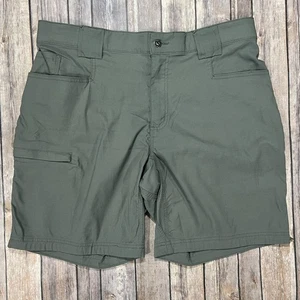 Duluth Flex Dry on the Fly Shorts Cargo Stretch 38x9 Herren grau Wandern Outdoor - Bild 1 von 9