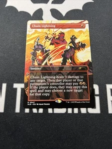 Secret Lair Chain Lightning x1 Magic Cards MTG - Picture 1 of 1