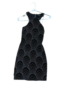 NWT Teen Juniors Speechless Fitted Short Homecoming Black Tank Dress Sz 3 - Picture 1 of 2