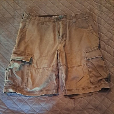 American Rag Shorts Mens 34 Gray Cargo Relaxed Fit Cotton Outdoors Streetwear - Image 1 of 3