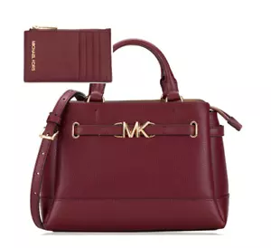 MICHAEL KORS Cuero Caña Pequeño Cinturón Cartera + Conjunto Cartera NUEVO - Imagen 1 de 7