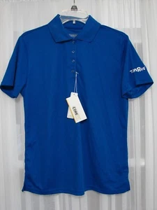 Toys R Us Employee Manager Polo Shirt Blue Medium Ladies Core 365 New with Tags - Picture 1 of 6