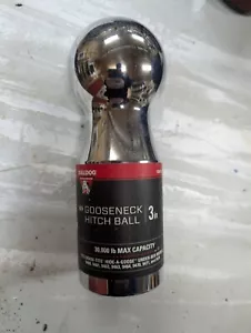 BULLDOG 3" Gooseneck Hitch Ball 30000lb Max Capacity #1930730 - Picture 1 of 3