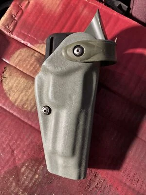 Safariland Green 6005-73 Tactical Holster For Belt Beretta 92 96 M9 STX - Image 1 of 4