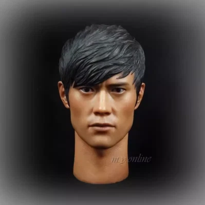 Figura cabeza esculpida 1/6 MMS193 Hot Toys Storm Shadow HT G.I. PVC Joe Retaliation Foto 1 de 3