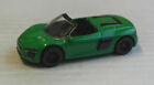 Majorette Audi R8 Spyder zielony samochód sportowy samochód sportowy kabriolet roadster zielony błąd!
