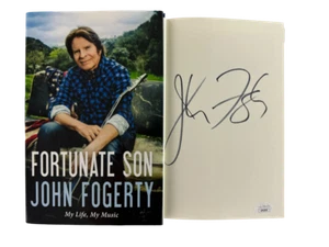 John Fogerty Signed Autograph Fortunate Son Book Creedence Clearwater CCR w/ JSA - Picture 1 of 2