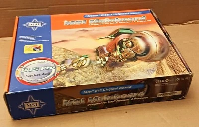 MSI 845 PRO SOCKET 423 INTEL PENTIUM 4 ATX MOTHERBOARD - Image 1 of 4