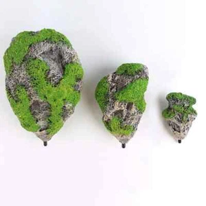 Aquarium Floating Rock Suspended Artificial Stone Decor Fish Tank DIY Ornament - Picture 1 of 9