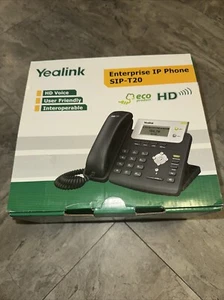 New Yealink Enterprise IP SIP-T20 VoIP Phone HD Voice Interoperable Eco Product - Picture 1 of 2