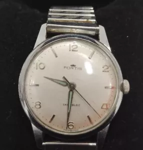 Antique Fortis Mechanical 17 Jewels Watch - Picture 1 of 3