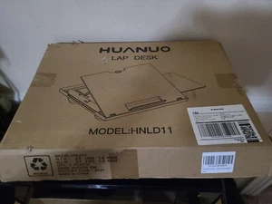 HUANUO Lap Desk - passt bis zu 17 Zoll Laptoptisch, integriertes Mauspad & Bügel... - Bild 1 von 5