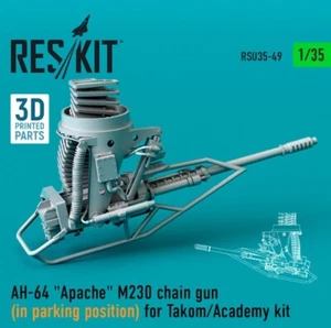 Pistola de cadena Reskit RSU35-0049 1:35 AH-64 ""Apache"" M230 para kit Takom/Academia - Imagen 1 de 1
