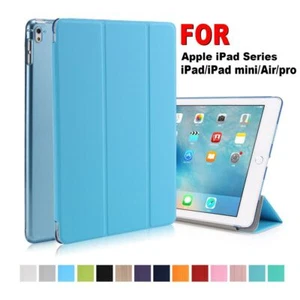 Case Tablet Shell Flip Stand Cover For iPad Air/Pro/mini 7.9'' 9.7'' 10.5'' - Picture 1 of 18
