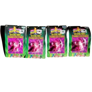 Lot Of 4 Mighty Morphin Power Rangers Collectible Figures - Pink (Irwin, 1993) - Picture 1 of 4