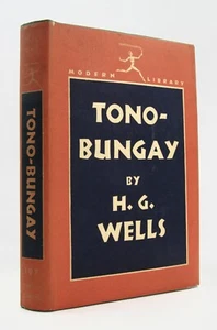 TONO-BUNGAY by H.G. Wells 1935 Modern Library 95 cents HBDJ VGC - Imagen 1 de 9