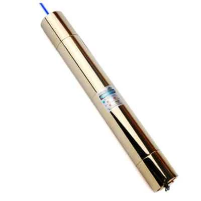 High end Blue laser light 450nm Copper Laser Pointer Pen Beam Luces Láser Torch - Image 1 of 4