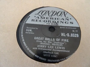 Jerry Lee Lewis - Great Balls of Fire 10" 78 RPM E- - Picture 1 of 1