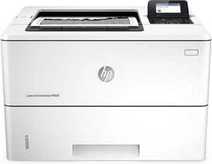 HP LaserJet Enterprise M506DN A4 Duplex Network USB Laser Printer 12mth Warranty - Picture 1 of 6