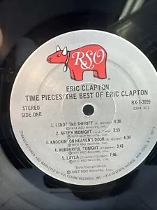 Eric Clapton Time Pieces 80’s - The Best Of Eric Clapton Record RX-1-3099 1982 - Bild 1 von 4