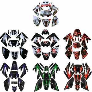 GRAPHICS DECAL STICKERS FOR PIT DIRT BIKE CRF70 XR70 SDG SSR ATOMIK TAOTAO DB17 - Picture 1 of 15