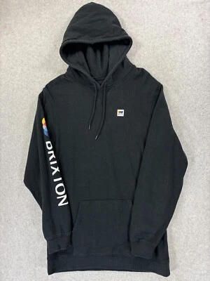 Brixton Alton Logo Athletic Fit Hoodie Sweatshirt (Men's Medium) Black - Image 1 of 4