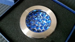 Swarovski LED Tango Designer Uplight / Floor Mounted / IP67 24V / BLUE Swarovski - Picture 1 of 8