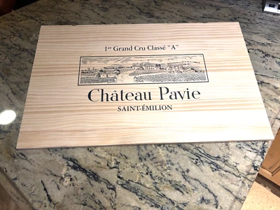 PANEL CAJA VINO MADERA CH PAVIE 21.75" X 13.5" TAPA SUPERIOR Foto 1 de 4