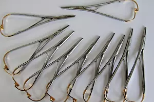 10 Mathieu needle holder tungsten carbide 14 cm medical surgical dental - Picture 1 of 8