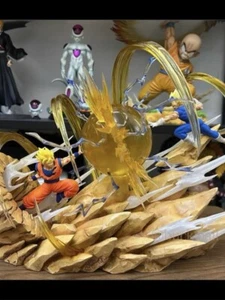Dragon Ball Z Vegeta Vs Goku Statua Figura Regalo Anime da Collezione NUOVO senza scatola - Foto 1 di 5