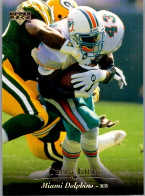 # 131 Terry Kirby Miami Dolphins 1995 Upper Deck - Image 1 of 2