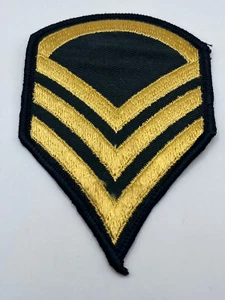 Vintage US Army Master Sergeant E-8 Sew On Embroidered Patch 4.5x3" - Picture 1 of 2