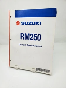 2007 Suzuki 07 RM250 K7 Owner's Service Manual 99011-37F56-03A 2006 Print - Picture 1 of 9