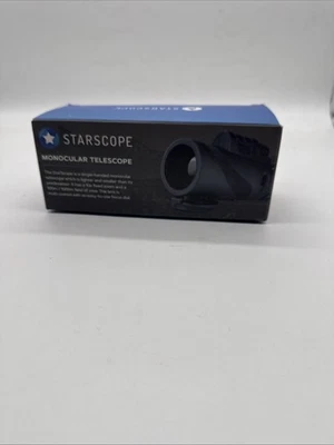 STARSCOPE Monocular Telescope w/ 10X Fixed Zoom 30671, New In Box - Image 1 of 4