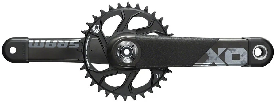 SRAM Crankset X01 All Downhill Dub83 165 W Direct Mount 34t X-sync 2 Chainring