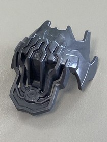 LEGO Pearl Dark Gray Bionicle Shoulder Armor Jagged Spiky 20475 Set 70795 70793