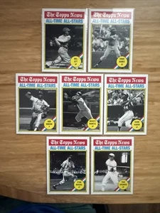 2025 Topps Heritage All-Time All-Stars (7) Card Lot inc Mickey Mantle - Picture 1 of 1