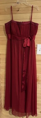 Nicole by Nicole Miller Platinum Formal Dress Gown - Red Size 16 - Image 1 of 3