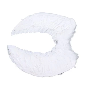 (Weiß M 60x45cm/23.6x17.7in)Federflügel Erwachsene Cosplay Vivid Wing - Bild 1 von 22